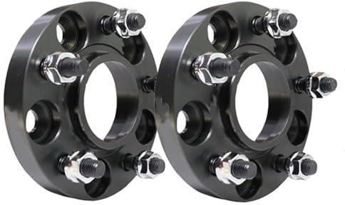 Spurverbreiterungen Für Vw Für Golf 7 / Mk7 Flanschplatte T6-7075 Spurverbreiterungen Nabe Verbreiterter Adapter 5x112 CB 57,1 M14 * 1,5 Distanzscheiben Set(2x Spacer 25mm)