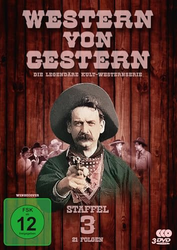 Western von Gestern - Staffel 3 (21 Folgen) (Neuauflage) [3 DVDs]