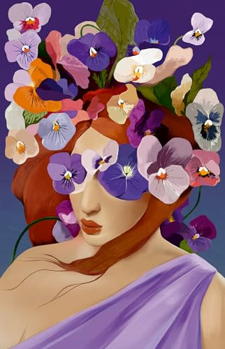 Ravensburger Puzzle Moments – Flower Heads Violet | 200 Piece Jigsaw Puzzle for Adults | Relaxing Mindfulness Activity | Premium Quality Puzzle Made in Germany