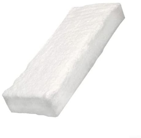 Keramikschwamm Brennkammer für Ethanol-Kamine - 30 x 10 x 3 cm, Hochtemperatur-Kalzium-Magnesium-Silikatfaser, hitzebeständig & flammstabilisierend, 1 Stück