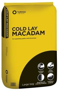 4 x Tarmac Repair Cold Lay Ready to Use Macadam 25KG Bags for patching Roads Paths Potholes & Driveways