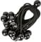 PRETEX Bungee Cords with Balls - Set of 25pcs x 23cm Universal Elastic Ball Ties - Heavy Duty Bungees Perfect for Camping, Flag & Tarpaulin Tie-Downs - Black
