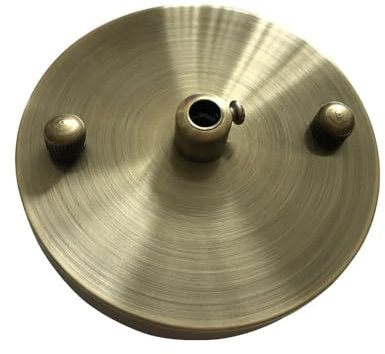 DC VOLTAGE Single Out Drop Style 100mm Metal Front Fitting Ceiling Rose for Light Fixtures with Accessories Pendant Lights Ceiling Lights and Wall Light fixtures