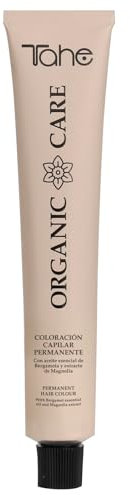 Tahe Organic Care Tinte Orgánico Permanente para el cabello de larga duración Sin Amoniaco, 100 ml, Tono 9.44 Rubio Muy Claro Cobre Intenso