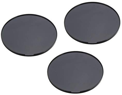 B Baosity 3pcs Dashboard Dash Disc Disk Disk Plate para GPS Tomtom Soporte Ventosa