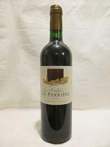 lussac saint-émilion château la perrière rouge 2007 - bordeaux france