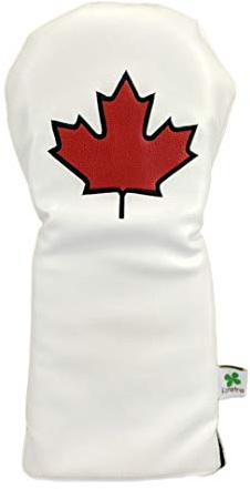 Foretra - Limited Edition Maple Leaf – Kanada Driver Head Cover – Tour Qualität Golfschläger Cover – Style und Personalisieren Sie Ihre Golftasche.