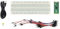 IBest Starter Kit for Raspberry Pi Pico,Based on Raspberry Pi Pico RP2040 Microcontroller Board with Pre-Soldered Header,Support C/C++/Python