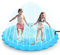 SOKA Large Round Sprinkle and Splash Water Play Mat Sprinkle Splash Pad Summer Spray Inflatable Water Toy for Kids Dogs Pets and Outdoor Garden Family Activities - Blue
