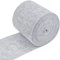 BENECREAT 600x14cm Filzstoff Craft Hellgrau Vliesfilz Rollpolster Filzstoff Für Kissen, DIY-Handwerk, Patchwork Nähen, 3 mm Dick