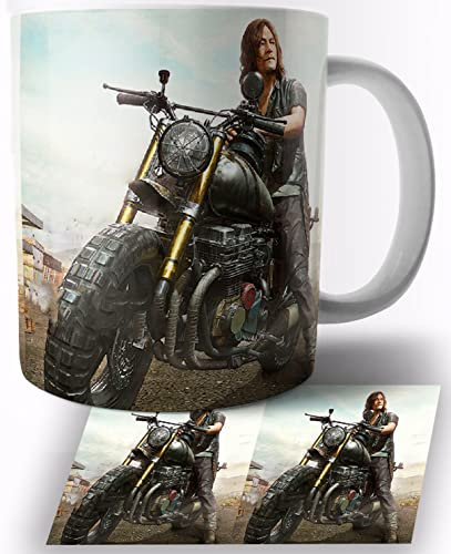The Walking Dead Norman Reedus Daryl Dixon A Keramik Becher 325ml Tasse Mug