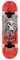 Birdhouse Pro Hawk Falcon 4 Komplettes Skateboard, Rot, 21 cm
