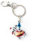 嘉信誉 Genshin Impact Keychain Alloy Keychain Tartaglia Mask Xiao Mask Witch's Heart Flames Keychain (Color:Witch's Heart Flames)