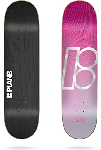 Plan B Space Maps Gustavo 8,0 Zoll x 31,33 Zoll Deck Chasis, Erwachsene Unisex, Mehrfarbig (Mehrfarbig), Einheitsgröße