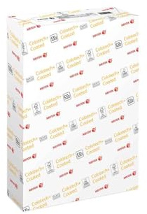 Xerox Colotech+ Silk, Farblaserpapier weiß, 170g/m², A4, beidseitig halbmatt gestrichen - Paket zu 250 Blatt, 003R91634