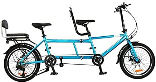 KRASS Fahrrad - City-Faltrad, Faltbares Beach Cruiser-Fahrrad Für Erwachsene, Einstellbar Mit 7 Geschwindigkeiten,blau,Collector88