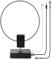 GOOZEEZOO Active Shortwave Radio Antenna with BNC Cable - 10KHz-159MHz HF Portable Receiving Antenna for Ham Radio (Free of Tuning)
