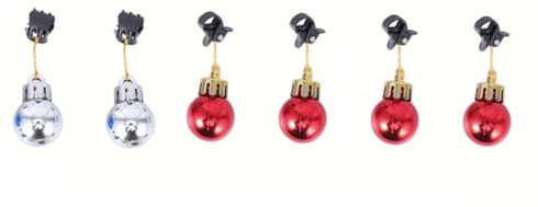 Alipis 12St Bart Weihnachtsschmuck Bartschmuck für Männer weihnachtsdeko Gadgets für Männer Golddekor Weihnachts-Bart-Clip-Ornament Weihnachtsanhänger Weihnachten Zubehör Die Glühbirne
