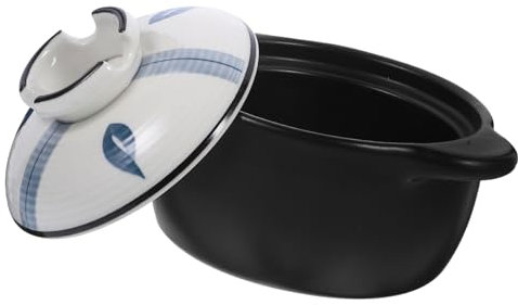 Alipis casseruola in ceramica pentola in ceramica per cucinare pentola di terracotta con coperchio slow cooker vaso di ceramica casseruola cucina anti-aderente Giappone