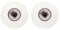 PATIKIL 32mm Safety Eyes,1 Pair Realistic Acrylic Eyes Plastic Half Eyeballs for Masks Halloween Props Art Craft, Light Purple