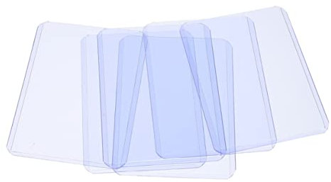 Doppelseitige Transparente Pvc Spielkartenhüllen Blau