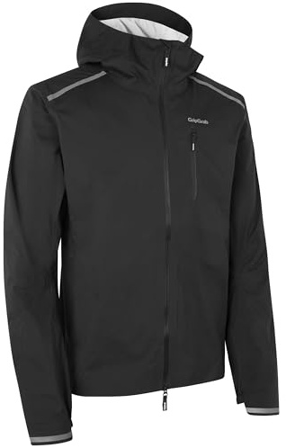 GripGrab EXPLR Leichte Fahrrad Regenjacke Damen & Herren Wasserdicht | Atmungsaktive Rad Regenbekleidung mit Kapuze, 10.000mm Wassersäule, 40K Atmungsaktivität & Reflektoren zum Pendeln
