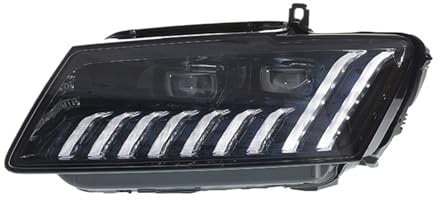 Auto-Styling-Scheinwerfer Kompatibel for Audi Q5 2008-2018 Frontleuchten LED DRL Moving Turn Signal Bi-Xenon-Objektiv Scheinwerferbaugruppe