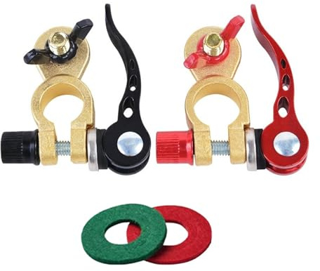 Battery Connectors,Battery Terminal Connectors,Quick Release Automobile Battery Connectors - Automotive Replacement Battery Terminals and Ends, Terminal Post