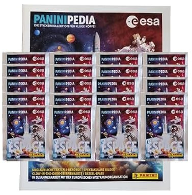 Panini PaniniPedia Space Sticker / 1x Sammelalbum + 20x Stickertüten