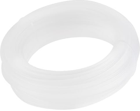 BENECREAT Palillos de corsé de plástico, 5 mm x 20 m, palitos de corsé para coser, transparentes, blancos, palitos de corsé de plástico, vestidos de novia, vestidos de noche, sombreros, sombreros de