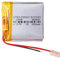 Batterie 803030 LiPo 3.7V 650mAh 2.405Wh 1S 5C Liter Energy Battery pour l'électronique Rechargeable Téléphone Portable Smartwatch GPS - Ne Convient Pas à la Radiocommande 32x30x8mm (650mAh|803030)