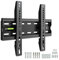 TV Wall Bracket for 15-42 Screens, Ultra-Slim TV Bracket with Built in Spirit Level - Flat to Wall Mount, 40kg Capacity, Max VESA: 300x200m