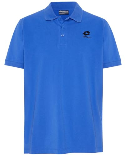 Lotto 1124003 Men, Polo Shirt, Regular Fit Herren Polohemd Nautical Blue M