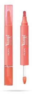 Pupa Vamp! Marker Duo Lippenstift + Lipgloss mit Hyaluronsäure – 3-in-1 zum Definieren, Ausfüllen & Färben, Lippen-Contouring – Erhältlich in 9 Farbvarianten (008 Orange Sorbet)
