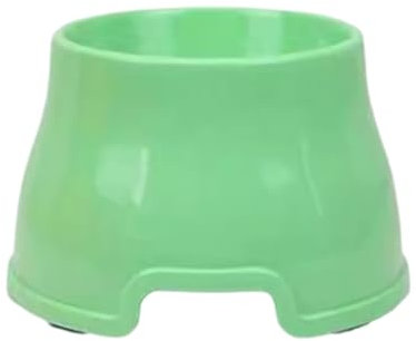 Elevated Dog Bowls PP Long Ear Dog Bowl High Capacity Water Container For Cocker Spaniels & Long Eared Breeds Rkz513 (Green, 14.5x19x11.8cm)