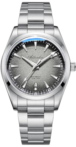 ADDIESDIVE Neue Herren Automatikuhr NH35A/8215 Uhrwerk Mechanische Uhr Farbverlaufszifferblatt BGW9 K1 Mineralglas 100m wasserdicht analoge Uhr