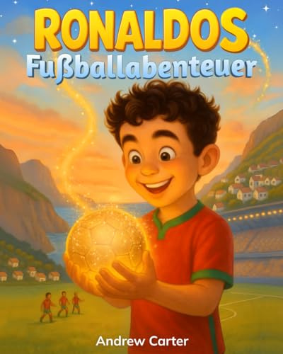 Ronaldos Fußballabenteuer: Illustriertes Fußballbuch für Kinder 5-9 Jahre | Eine spannende Geschichte über Cristiano Ronaldo, Mut, Fleiß und große Träume