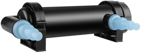 Onchdbfhuu Fischtank Aquarium Fischtank Sterilisator Algenentfernung Lampe Ultraviolettfilter Wasserreiniger EU-Stecker Haustierbedarf