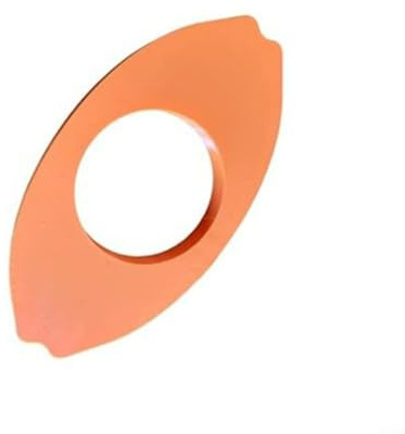 Gettimore 3 Inch Diesel Heater Tent Adapter, Plastic Weatherproof Seal for Winter Camping Ice Fishing Hunting (Orange)