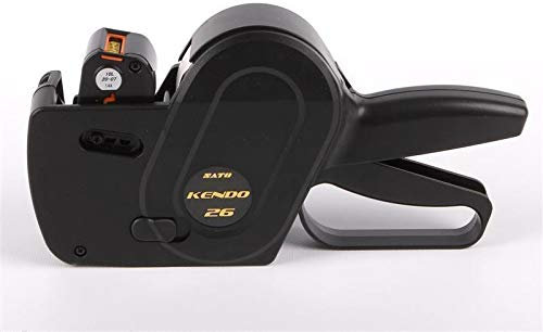 Handauszeichner Sato KENDO 26-1-Zeiler 8 Stellen für Etiketten 26 x 12mm + 5 Farbrollen ohne Haftetiketten