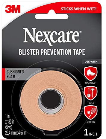 3M BPT Ruban de prévention des ampoules Nexcare: 1 in. x 15 ft. (Donc)