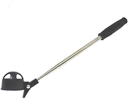 QHALEN - Recogedor de Pelotas de Golf telescópico de 16,5 a 80 Pulgadas de Longitud retráctil