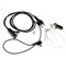 vhbw Headset mit Push-to-Talk Mikrofon kompatibel mit Icom IC-A22E, IC-A3, IC-A3E, IC-A4, IC-A4E, IC-E90, IC-E91, IC-F10, IC-F11, IC-F11S Funkgerät