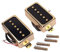 Alnicov P90 Single Coil Bridge & Neck Pickups Set Humbucker Pickups Set für E-Gitarre Teile