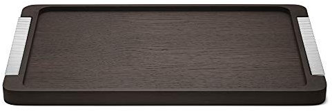 Georg Jensen Bernadotte Tray Wood & Stainless Steel