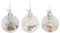 BESPORTBLE 3 Stück Klare Weihnachtskugel Plastik Ornamente Kugeln mit LED Licht Füllbare Weihnachtskugeln Weihnachtsbaum Hängen Ball Party Liefert Weihnachtsbaum Dekoration