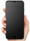 Protector de pantalla de vidrio templado anti-espía de privacidad mate para iPhone 11 12,9H Dureza Película de vidrio templado Resiste arañazos,grietas y huellas dactilares,área visible de 90 grados