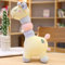 RAILONCH 1 Stück Giraffe stehend, groß, Plüschtier Soft Cuddly Friends Girta Giraffe Jungen und Mädchen (Gelb,50CM)