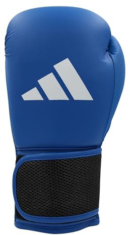 adidas Unisex – Erwachsene Hybrid 25 Boxhandschuhe, Blau, 10 oz EU