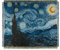 Van Gogh Sternennacht, bedruckt, dekorative Decke, 120 x 150 cm, Strickdecke, Wandteppich, Decke für Stuhl, Couch, Schlafzimmer, Wohnzimmer